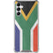 South Africa Flag Distressed Galaxy A14 5G Clear Case